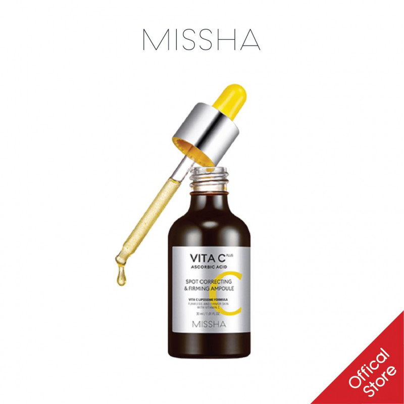 Tinh chất Missha Vita C Plus Spot Correcting & Firming Ampoule