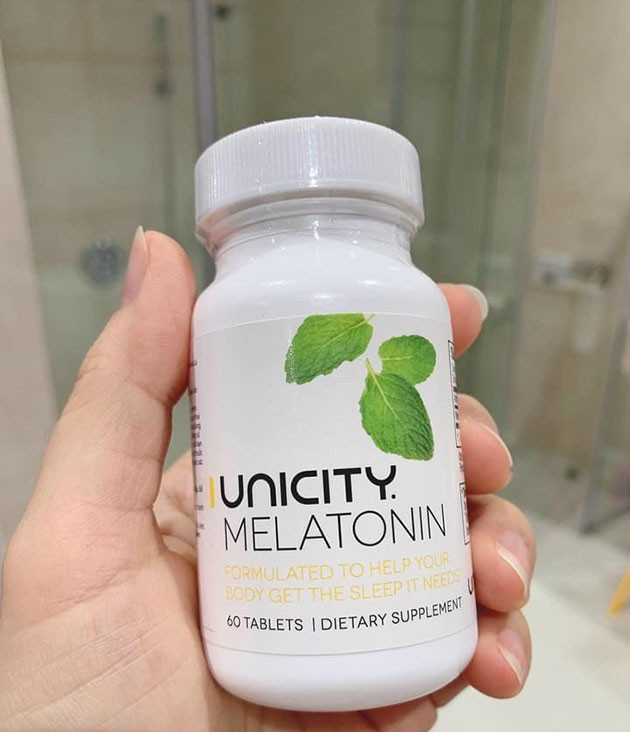 Viên uống điều hòa giấc ngủ Unicity Melatonin