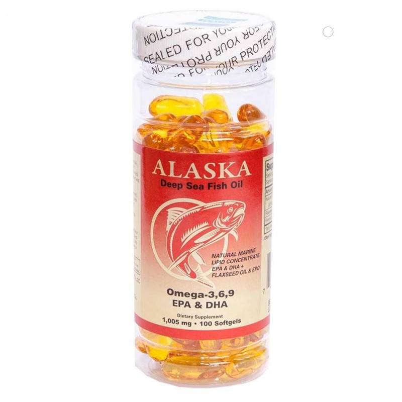 Viên uống Alaska Deep Sea Fish Oil Omega 3-6-9