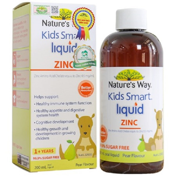 Kẽm Nature’s Way Kids Smart Liquid ZinC