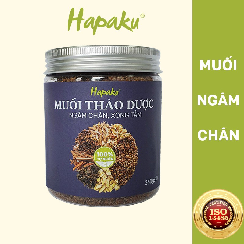 Muối Ngâm Chân Thảo Mộc Hapaku 260g