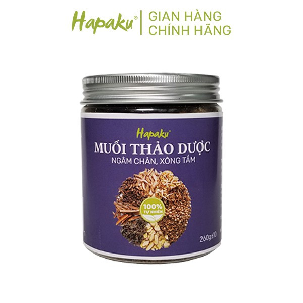 Muối Ngâm Chân Thảo Mộc Hapaku 260g