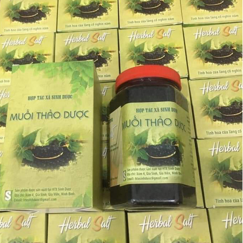 Muối ngâm chân Sinh Dược từ tự nhiên 550g