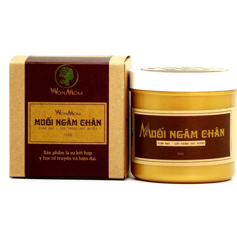 Muối ngâm chân thảo dược WonMom 350g