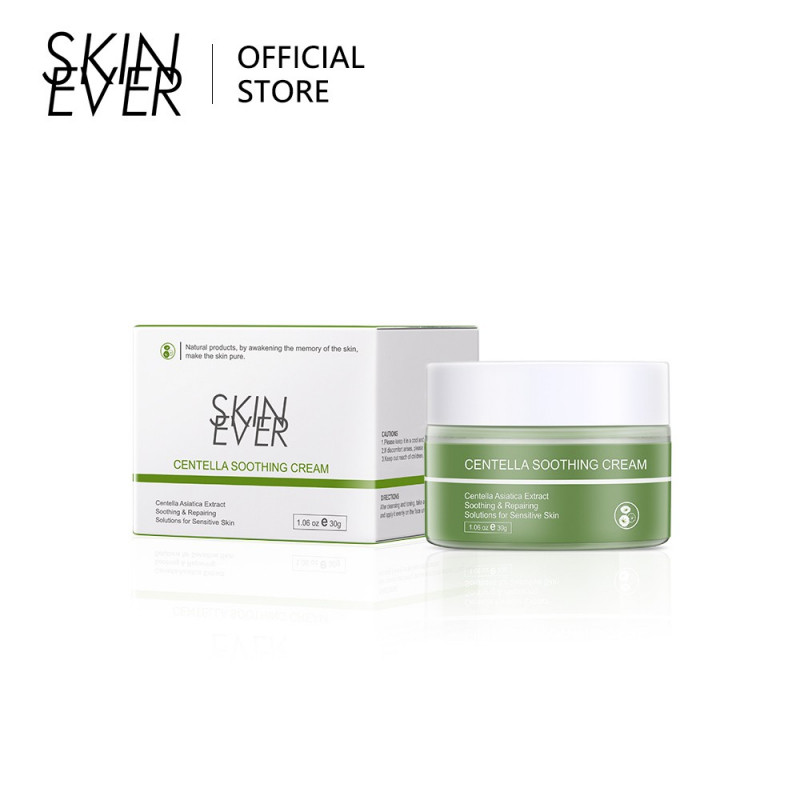 Kem dưỡng da mịn màng Skin Ever chiết xuất từ rau má dưỡng ẩm không gây dị ứng 30g