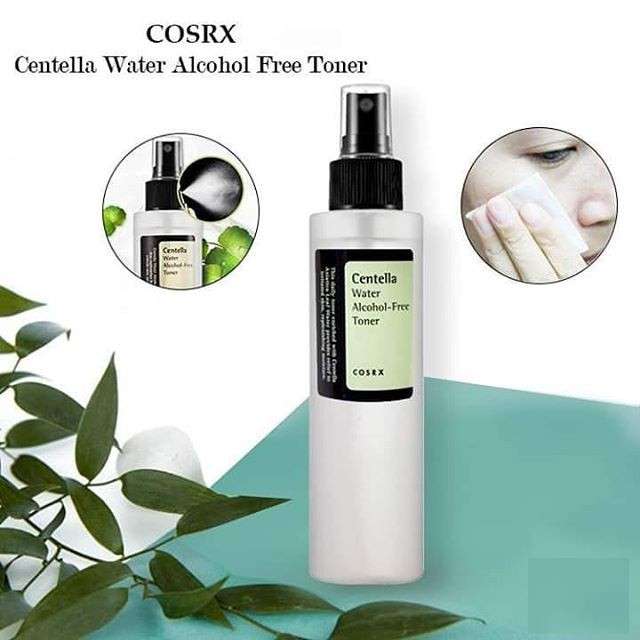 Nước hoa hồng giảm mụn, phục hồi da chiết xuất từ rau má COSRX Centella Water Alcohol-Free Toner 150ml