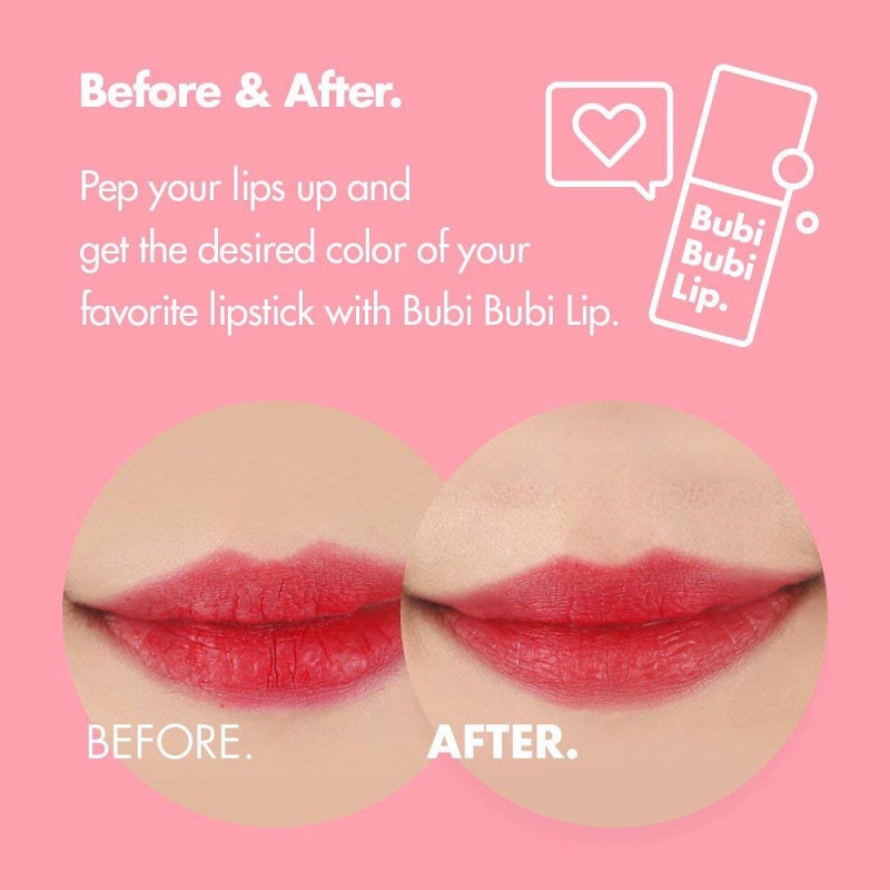 Tẩy tế bào chết môi Bubi Bubi dang gel sủi bọt Unpa Bubble Lip Scrub