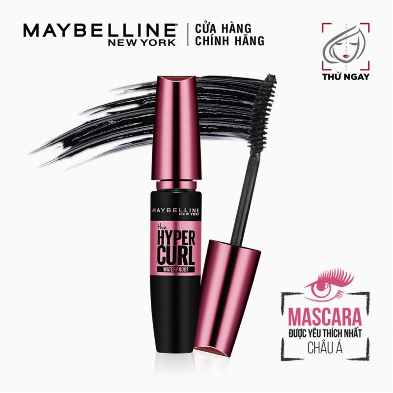Mascara Maybelline New York Hyper Curl Waterproof 9