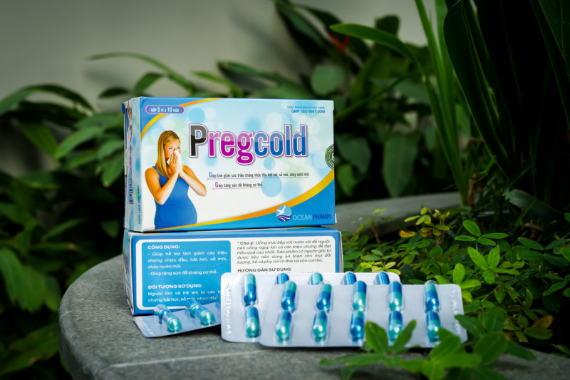 Pregcold hỗ trợ điều trị cảm cúm
