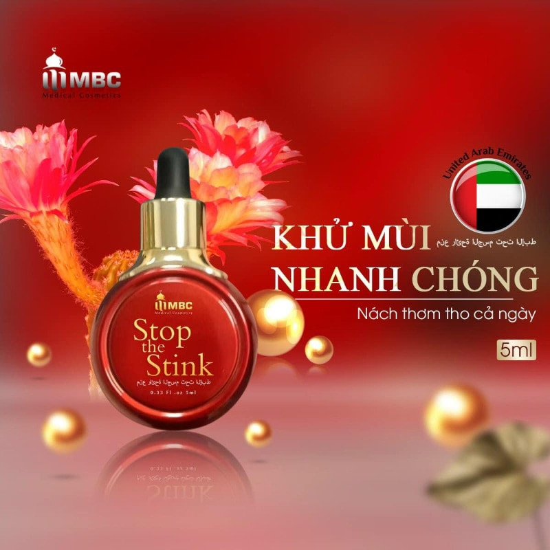 Serum Khử Mùi Hôi Nách, Hôi Chân MBC Stop The Stink