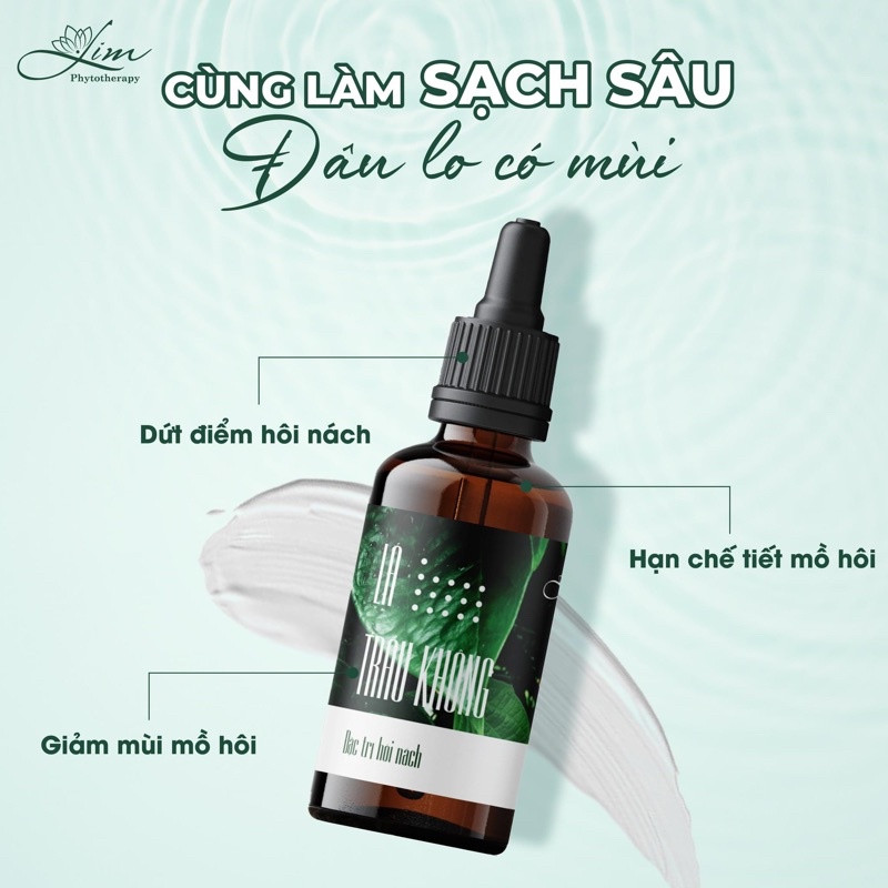 Serum Khử Mùi Hôi Nách Lá Trầu Không LIM