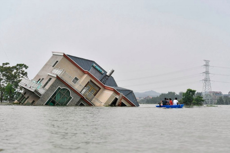 Lũ lụt bất thường ở Trung Quốc