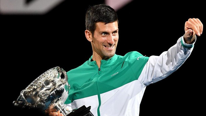 Tay vợt Novak Djokovic lập kỷ lục giành ngôi vị số 1 Thế giới