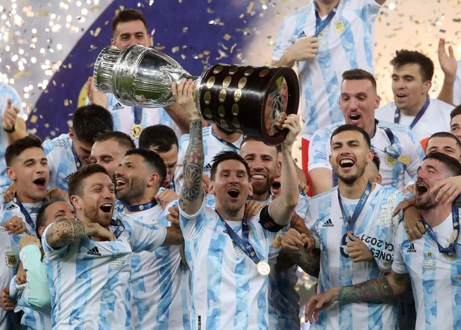Đội tuyển Argentina đăng quang tại Copa America 2021