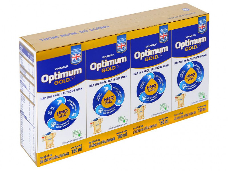 Sữa công thức pha sẵn Vinamilk Optimum Gold