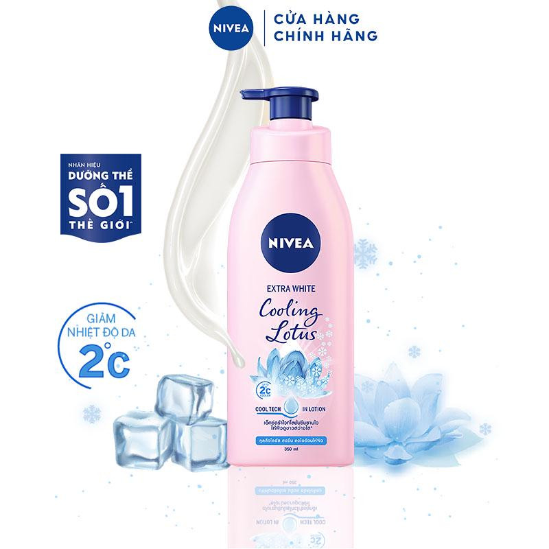 Sữa dưỡng thể dưỡng trắng dịu mát Lotus 350ml