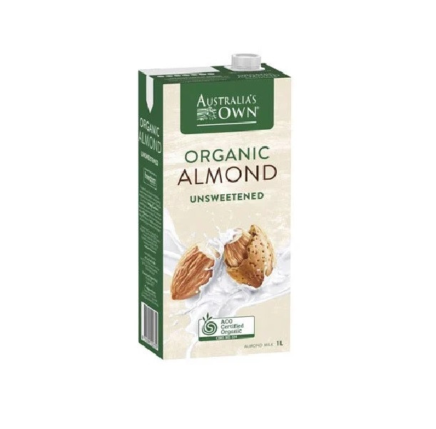 Sữa hạt hạnh nhân không ngọt Organic Australia's Own