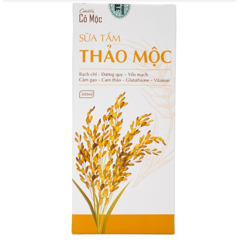 Sữa tắm thảo mộc trắng da Cenota