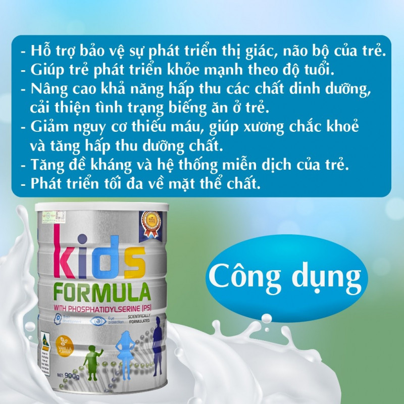 Sữa bột hoàng gia Úc Kids Formula
