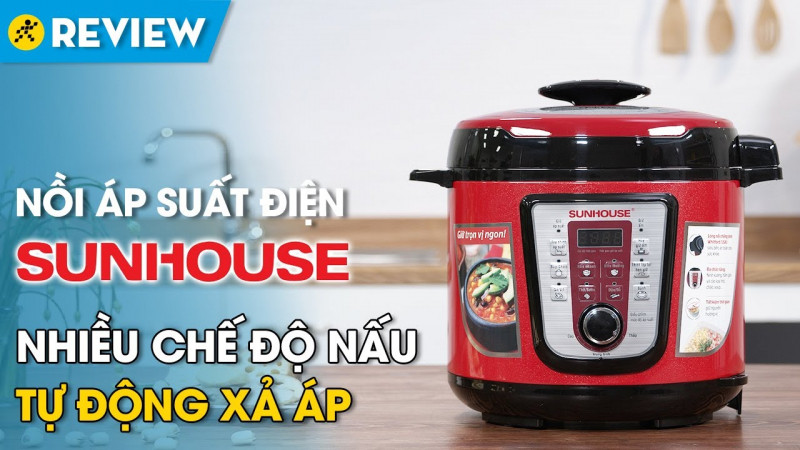 Nồi áp suất đa năng Sunhouse