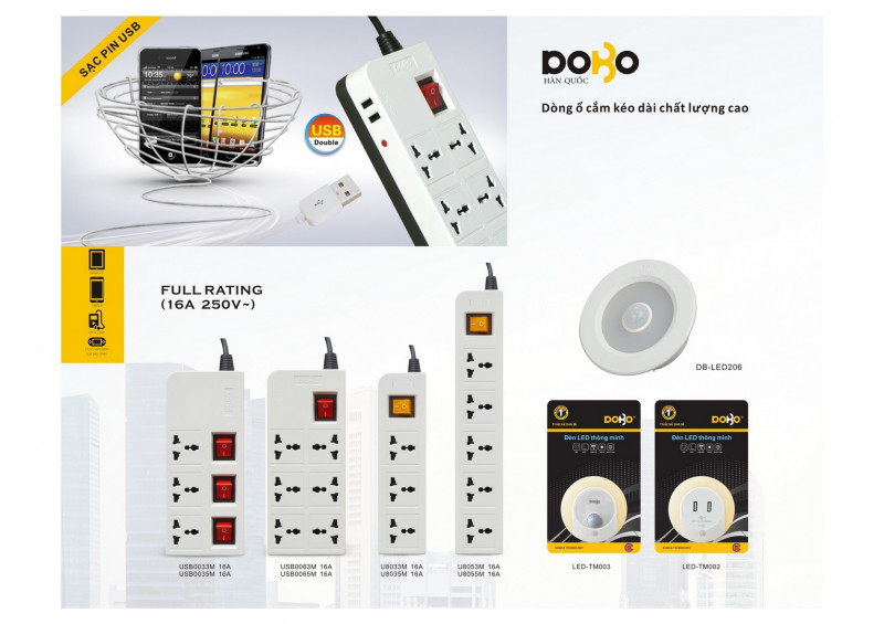 thiết bị điện dân dụng cao cấp DOBO