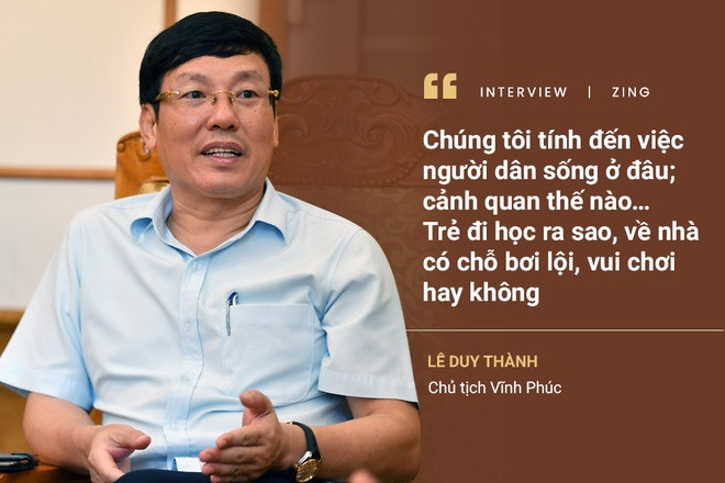 Chủ tịch UBND tỉnh Vĩnh Phúc Lê Duy Thành