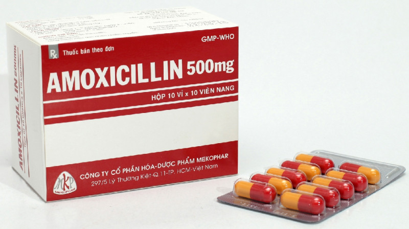 Amoxicilin có tác dụng diệt trừ xoắn khuẩn H.pylori