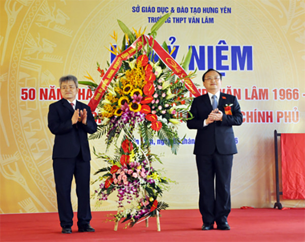 Trường THPT Văn Lâm Kỉ niệm 50 năm thành lập