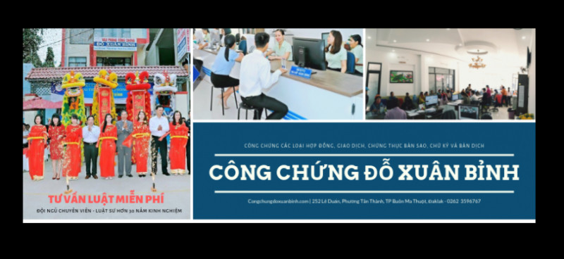 Văn phòng công chứng Đỗ Xuân Bỉnh