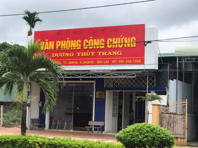 Văn phòng công chứng Dương Thùy Trang