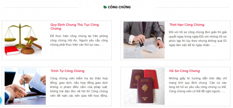 Công ty Luật Hải - Công chứng Hội An