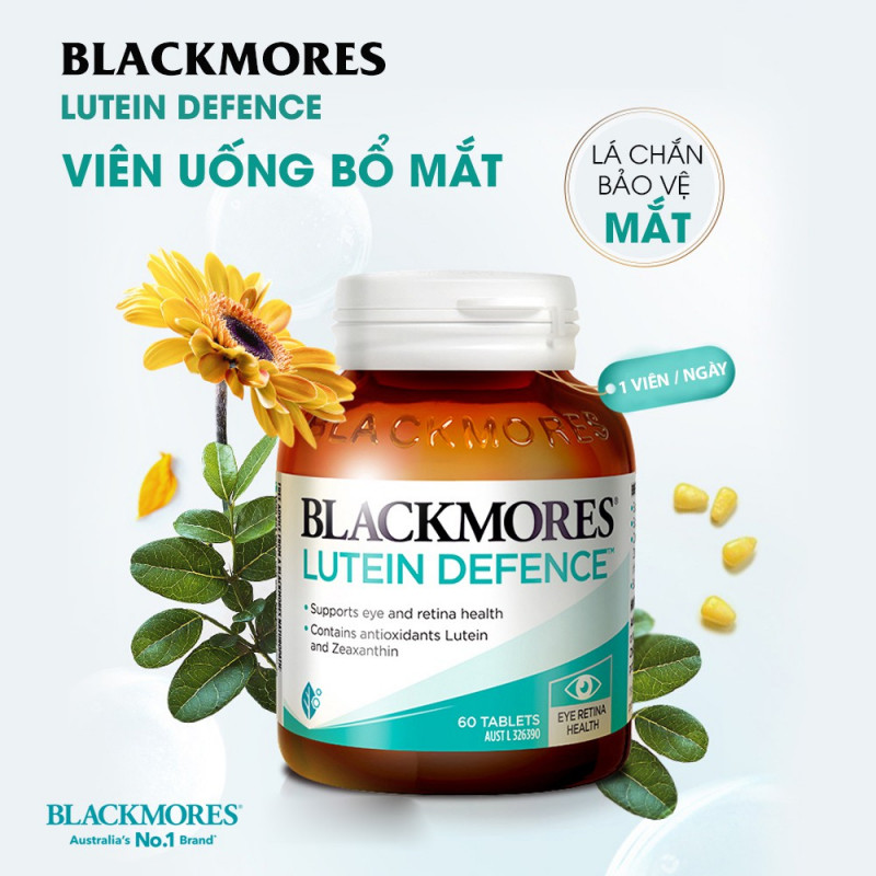 Viên uống bổ mắt Lutein Defence Blackmores Úc