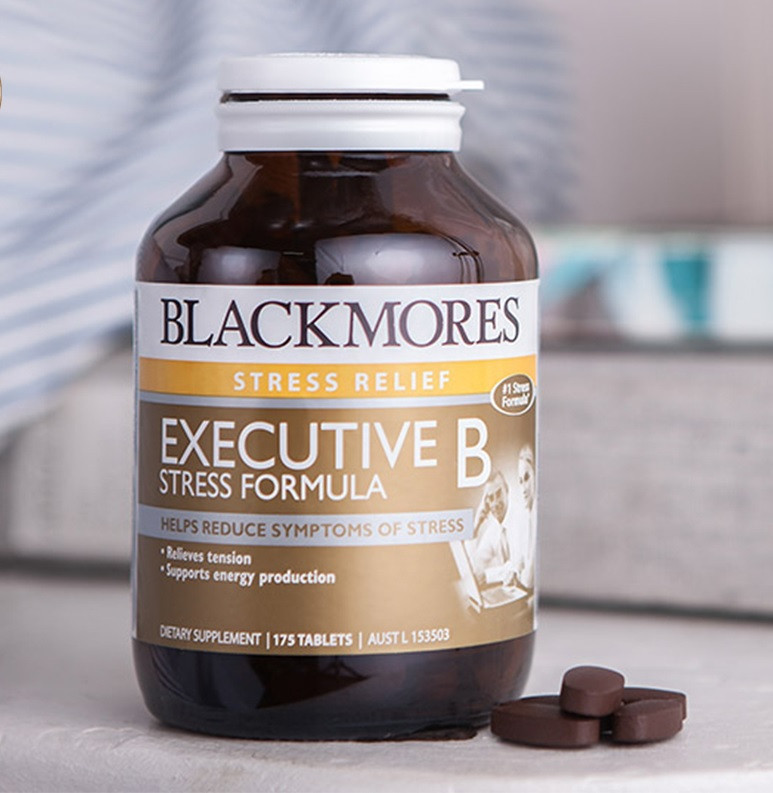 Viên uống bổ sung vitamin B giảm stress Blackmores Executive B Stress Formula