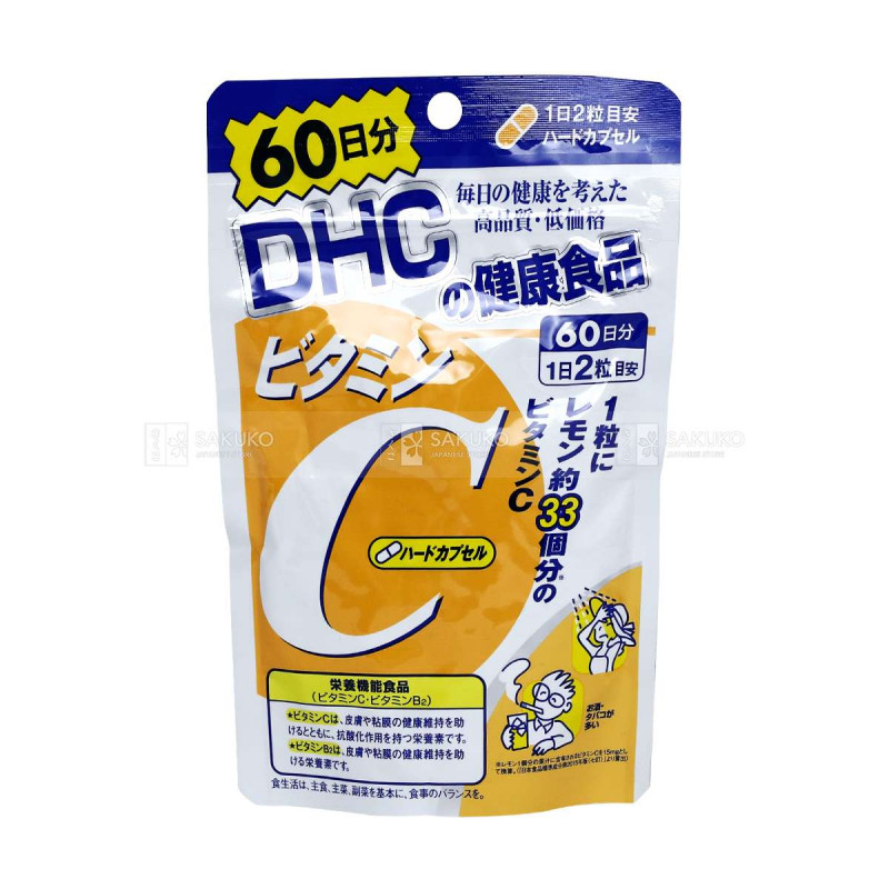 Viên uống DHC bổ sung vitamin C 120 viên 60 ngày