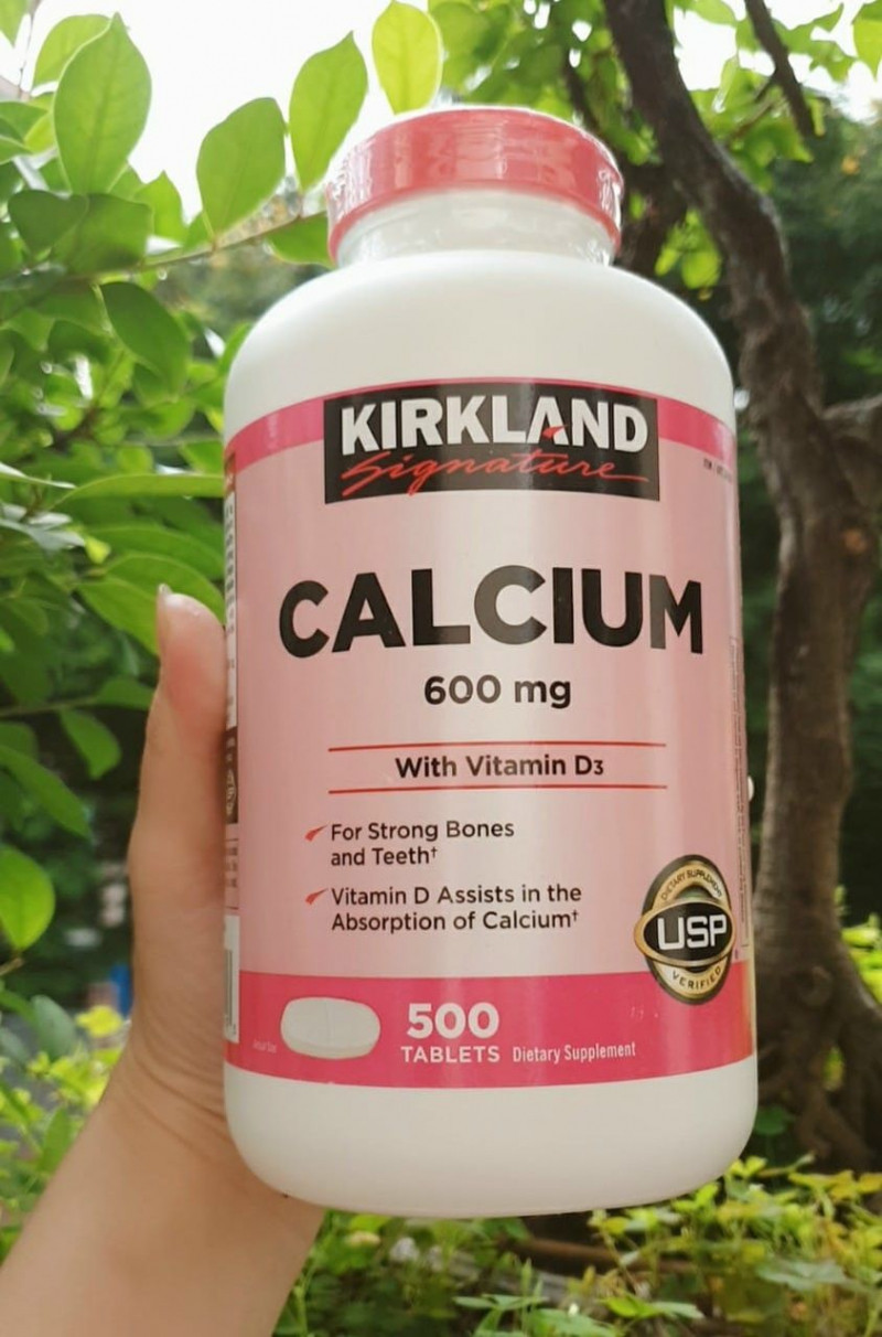 Thuốc bổ sung Calcium + D3 của Kirkland