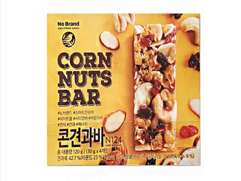 Bánh ngũ cốc No Brand Hàn Quốc hộp 120g