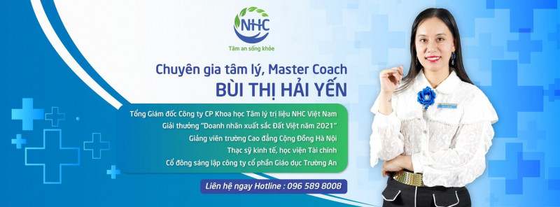 Chuyên gia tâm lý Bùi Thị Hải Yến – Giám đốc Trung tâm Tâm lý trị liệu NHC Việt Nam