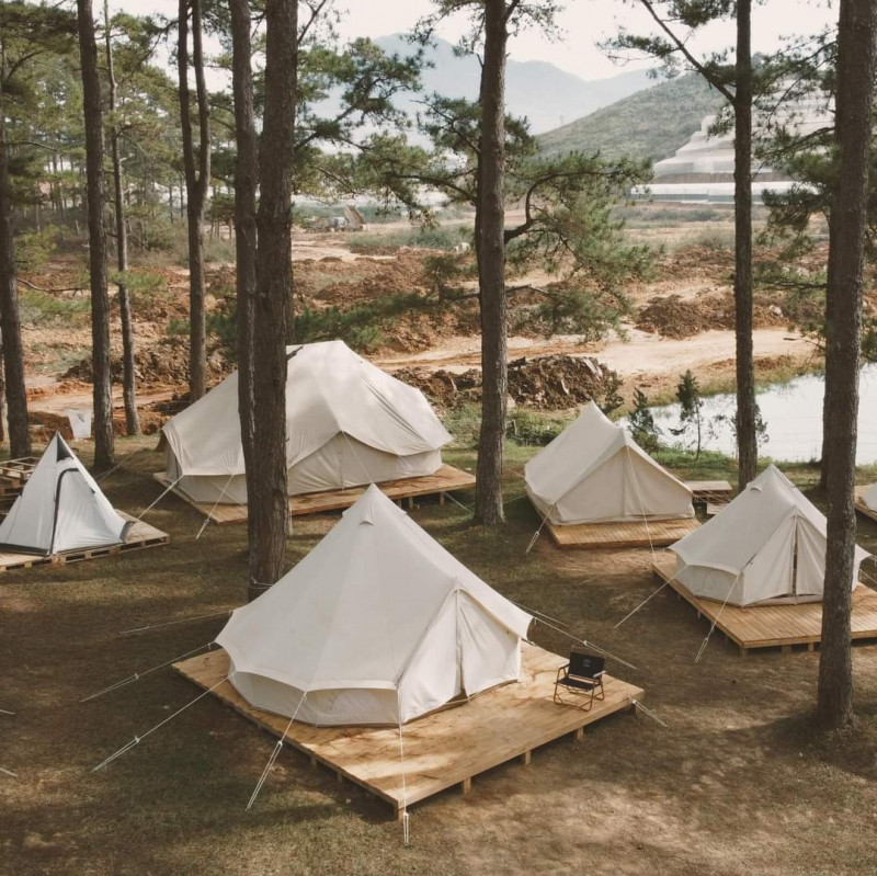 Cho thuê lều trại tại Đà Lạt
