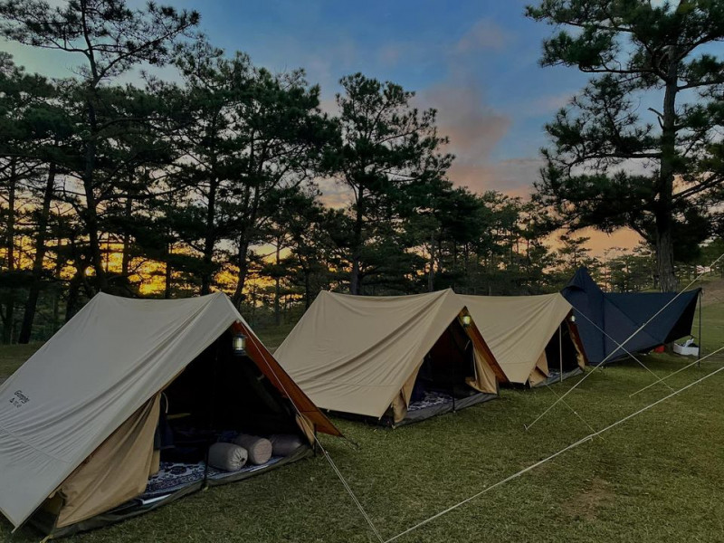 Thuê lều cắm trại Đà Lạt