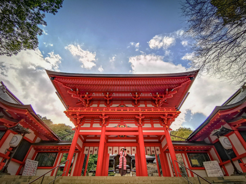 Đền Omi-jingu – Chihayafuru