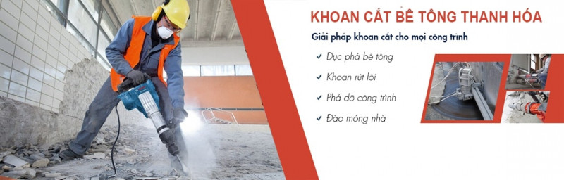 Khoan cắt bê tông Thanh Hóa