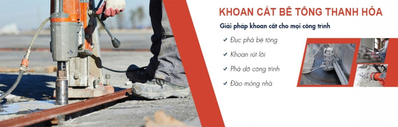 Khoan cắt bê tông Thanh Hóa