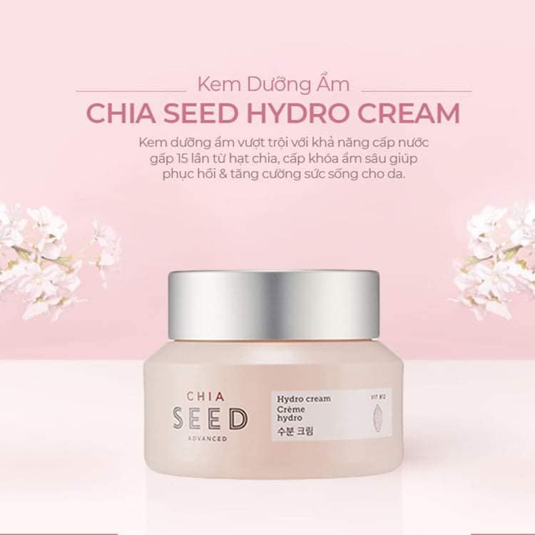 Kem Dưỡng Da TheFaceShop Chiaseed Hydro Cream 50ml