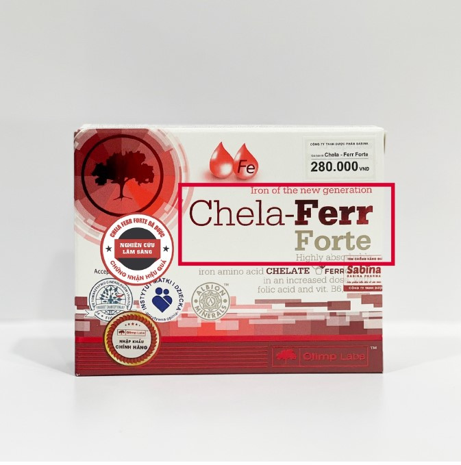 Sắt Chela-Ferr® Forte