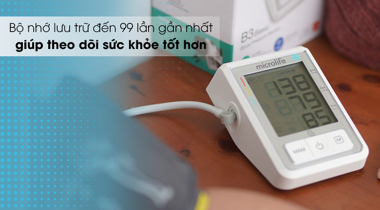 Máy đo huyết áp MICROLIFE B3 Basic