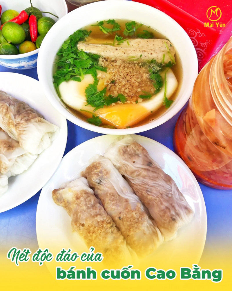 Bánh cuốn Cao Bằng Mai Yến