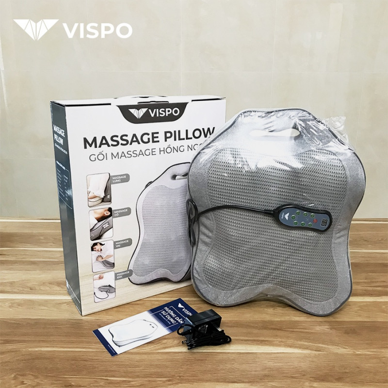 Gối massage toàn thân cao cấp Vispo VP-G21