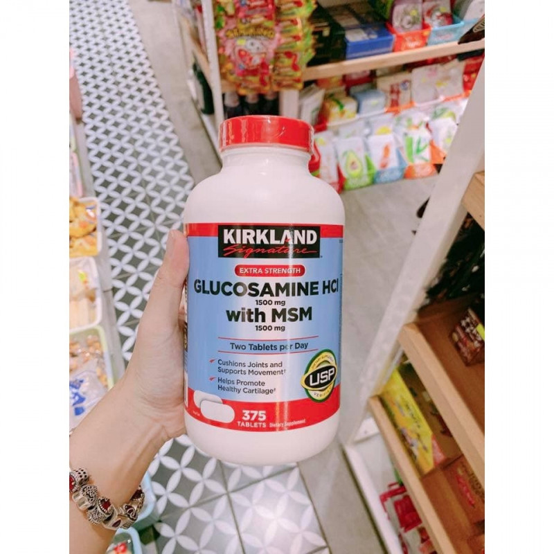 Kirkland Glucosamine HCL 1500mg With MSM 1500mg