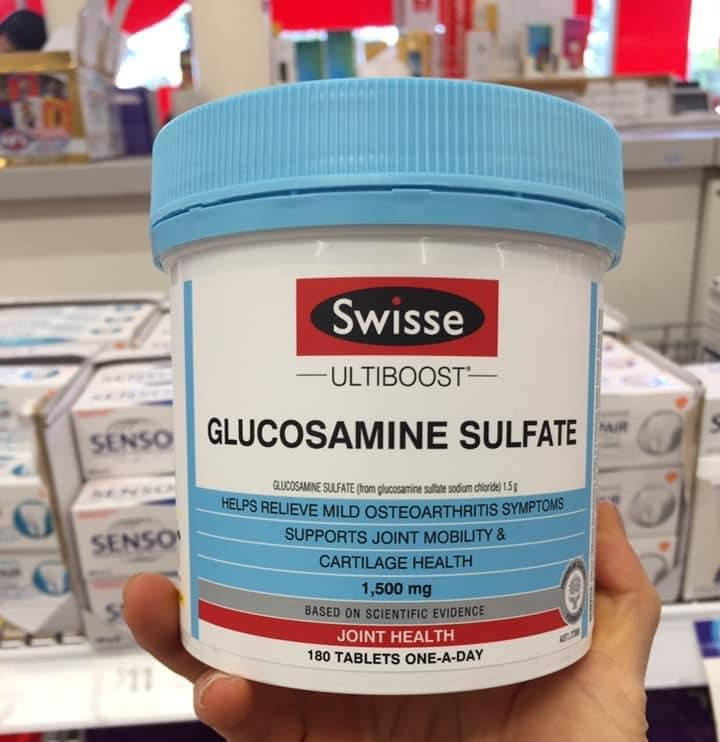 Viên Uống Hỗ Trợ Sức Khỏe Sụn Khớp Swisse Glucosamine Sulfate